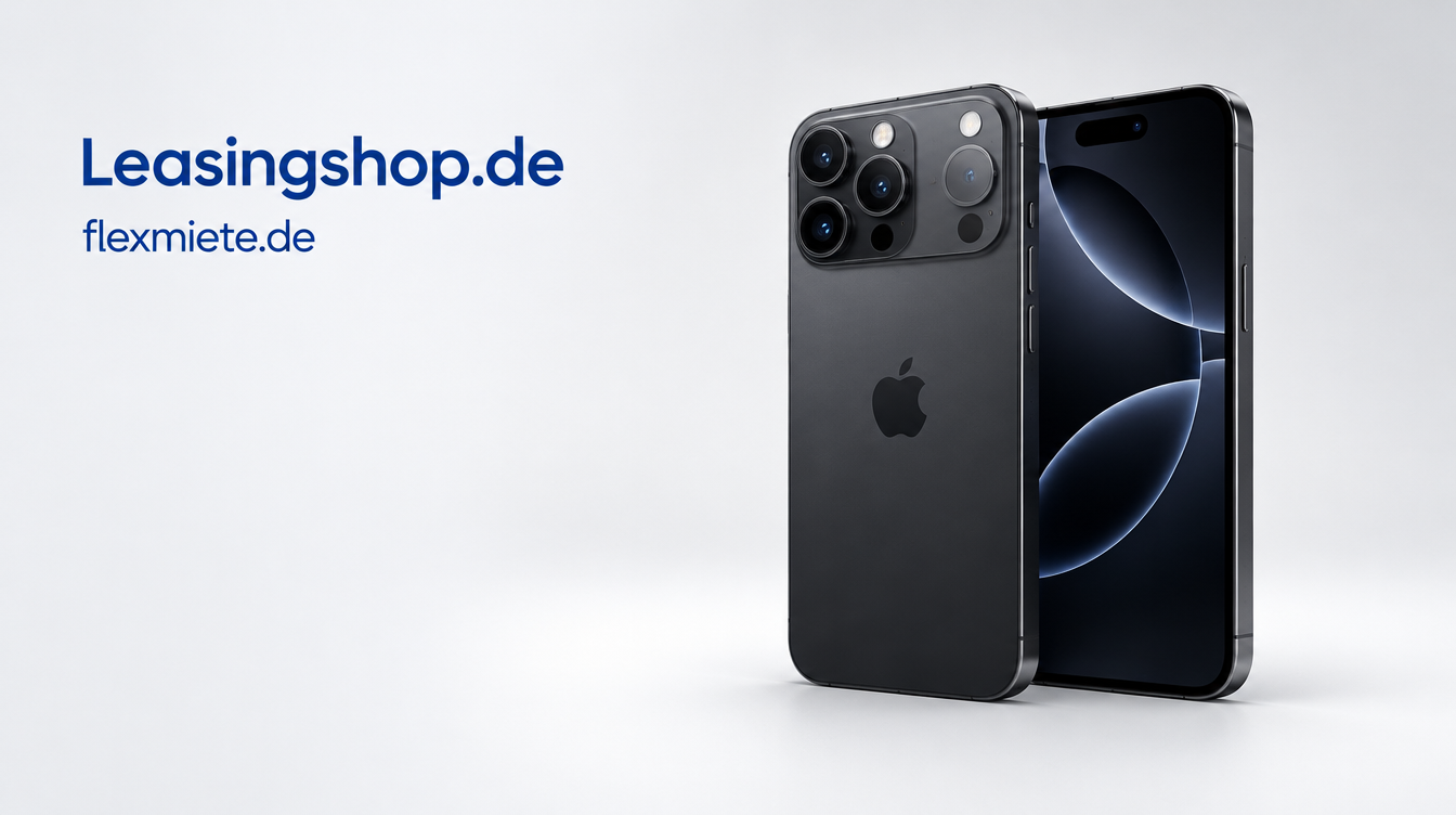Apple iPhone 18 Pro leasen bei Deutschlandleasing, Partner Leasingshop.de und flexmiete.de
