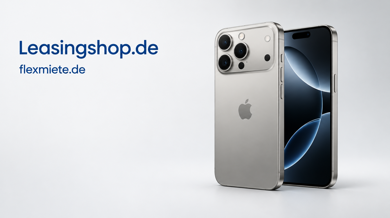 Apple iPhone 18 Pro Max leasen bei Deutschlandleasing, Partner Leasingshop.de und flexmiete.de