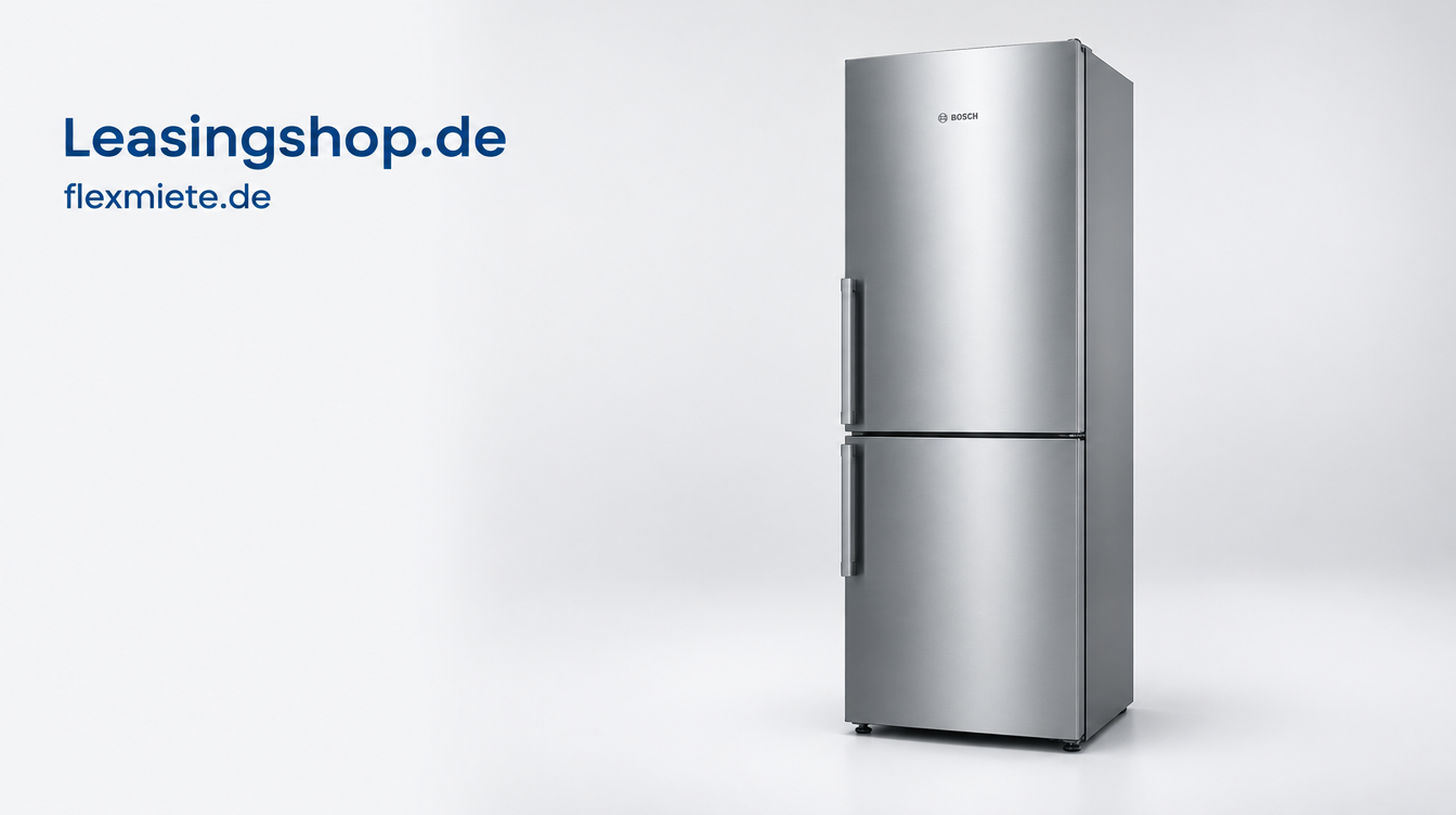 Bosch Kühl-Gefrierkombination leasen bei Deutschlandleasing, Partner Leasingshop.de und flexmiete.de