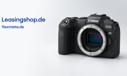 Canon EOS R8 Kamera leasen bei Deutschlandleasing, Partner Leasingshop.de und flexmiete.de