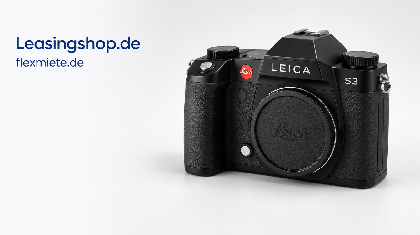 Leica S3 Kamera leasen bei Deutschlandleasing, Partner Leasingshop.de und flexmiete.de