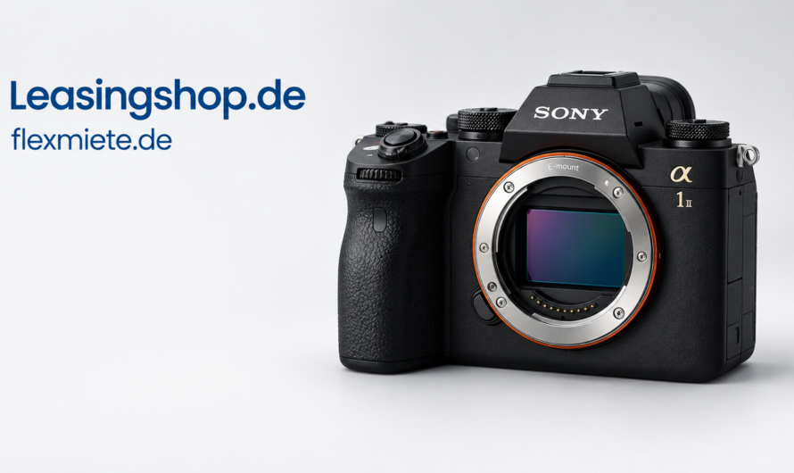 Sony Alpha 1 II Gehäuse leasen oder mieten, (ILCE-1M2)